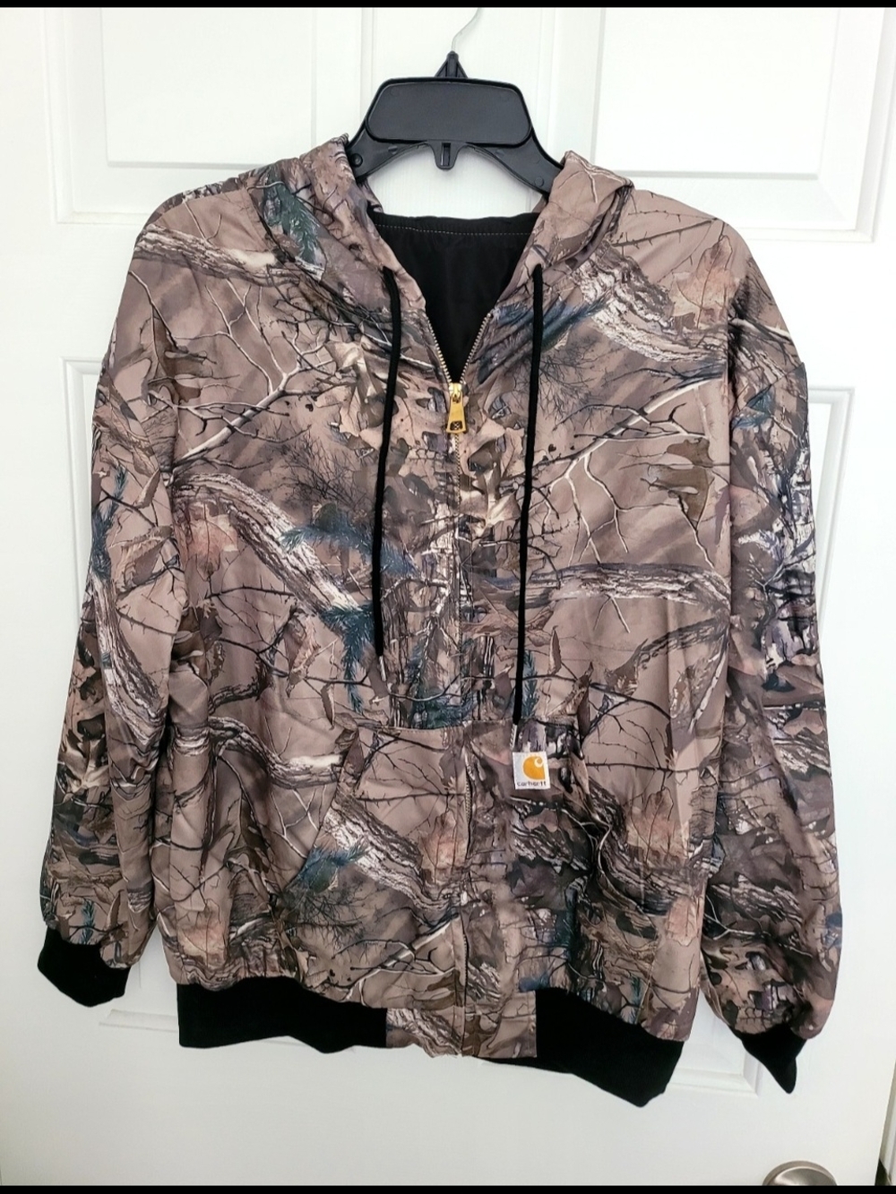 Realtree-style Camo Zip Hoodie